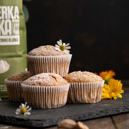 Mrkvové celozrnné muffiny