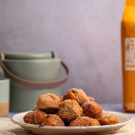 Minišišky so&nbsp;škoricovým cukrom