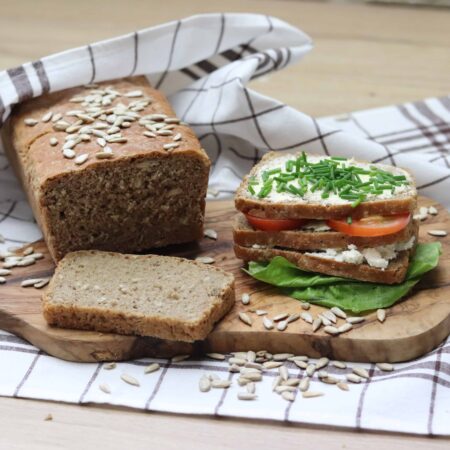 Ražný chlieb so špaldovou múkou