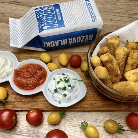 Zemiakové krokety s ryžovou múkou