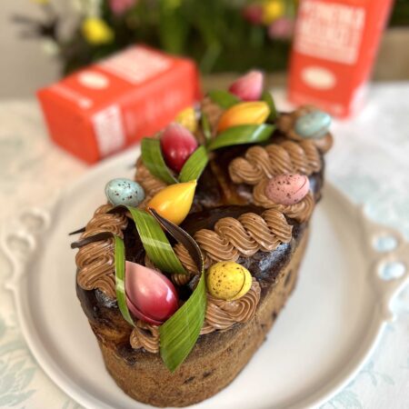 Celozrnná brioška s čokoládou