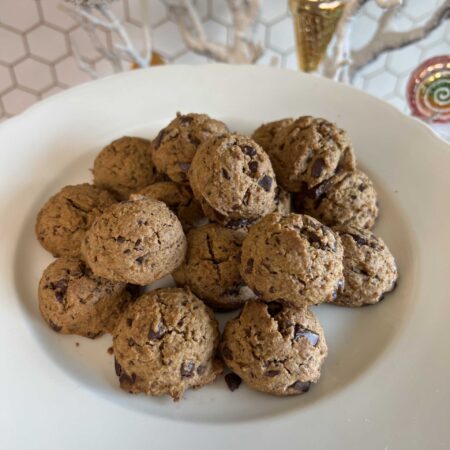 Sušienky s čokoládou z ražnej a pšeničnej múky