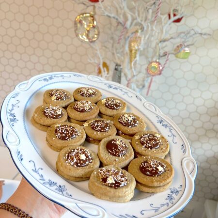 Zlepované vianočné pečivo z ražnej múky