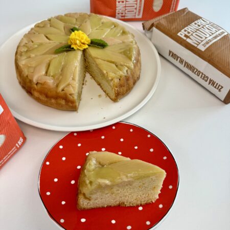 Rebarborový koláč z celozrnnej múky