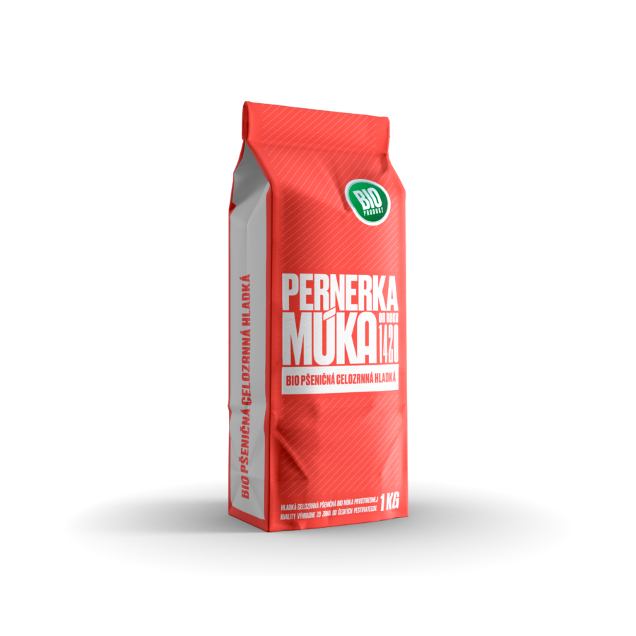 BIO pšeničná celozrnná hladká mouka