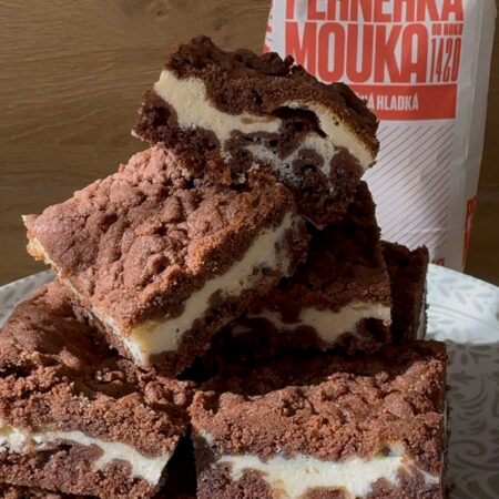 Strúhané kakaové rezy